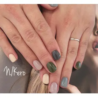 ショート T. Kasumiのネイルデザイン