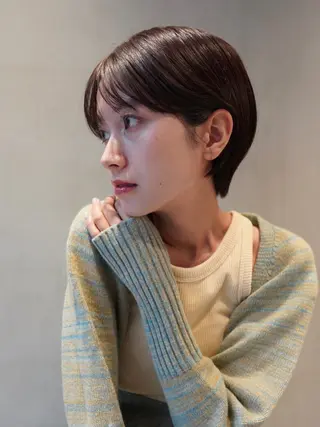 ショート 🌷ショート/縮毛 矯正/ さくら🌷のヘアスタイル