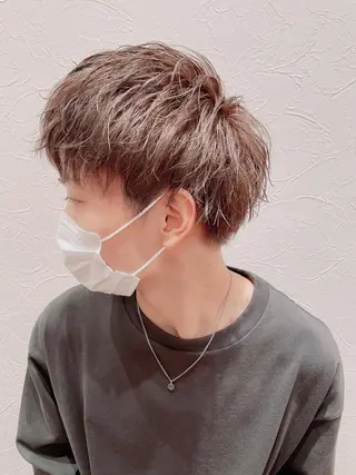 ショート カラー ヘアアレンジ メンズ メンズZina代表 田端 麗治のヘアスタイル