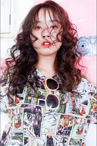 セミロング カラー 横浜🍒カット エクステ/RIEのヘアスタイル