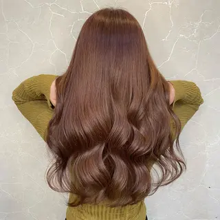 ロング カラー 縮毛矯正・髪質改善 人気No1🩶北島のヘアスタイル