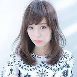 セミロング 冨田 義智のヘアスタイル