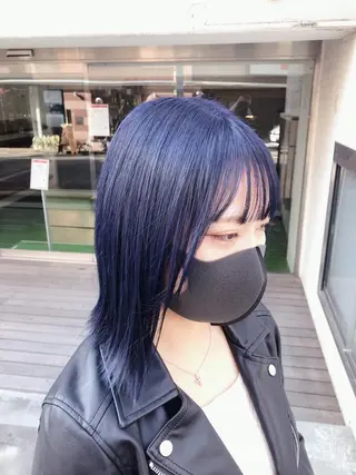 ミディアム デザインカラー🎨 下北沢 / 磯部のヘアスタイル