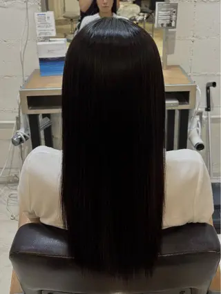 ロング パーマ NILLU塚本店所属・來生 きおのヘアスタイル
