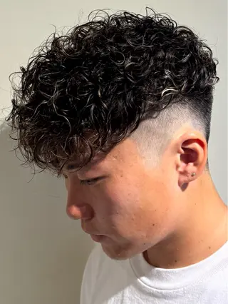 ショート パーマ メンズパーマ&メンズ 縮毛矯正ならヒラノのヘアスタイル