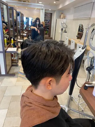 ショート <メンズパーマ> 🫧山本勇輝🫧のヘアスタイル