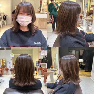 セミロング 辻 雅也のヘアスタイル