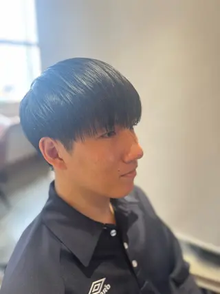 メンズ 塩川ももこ/ 縮毛矯正/ヘアセットのヘアスタイル