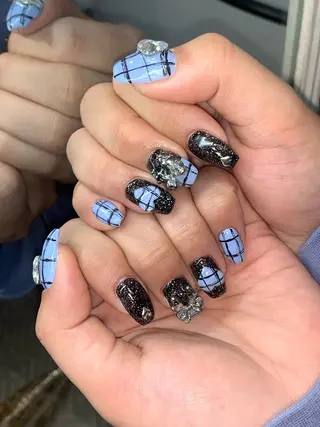 ネイル NES NAIL所属・さゆり￤推しキャラ ￤ロングネイル🩷のネイルデザイン