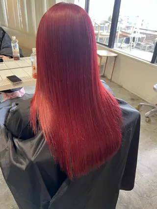 セミロング カラー ヘアアレンジ 金子 廉のヘアスタイル