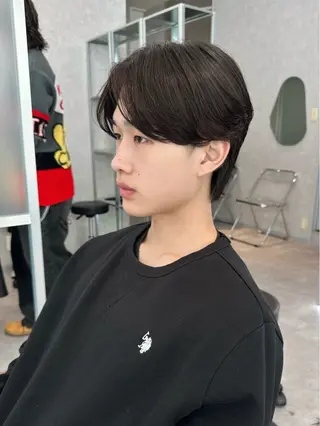 ショート メンズ カノン/メンズカット /ダウンパーマのヘアスタイル