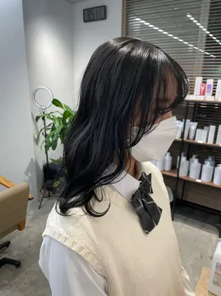 ロング ior北千住【イオール】所属・YU(ハイトーン/ ブリーチカラー)のヘアスタイル