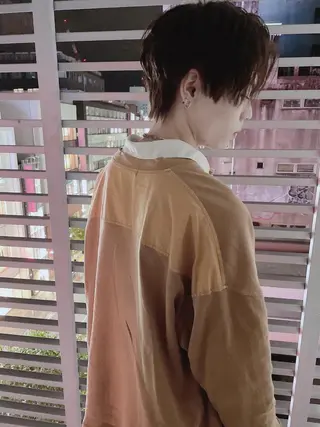 ショート カラー ヘアアレンジ メンズ メンズZina代表 田端 麗治のヘアスタイル