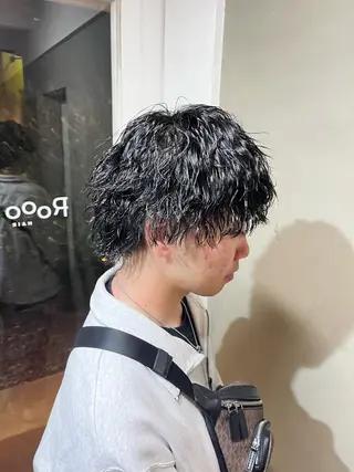 パーマ メンズ 🟦ROOM MEN 瀬古 侑輝🟦のヘアスタイル