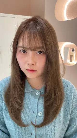 ロング 赤味消しcolor 🌿🤍Ayaのヘアスタイル