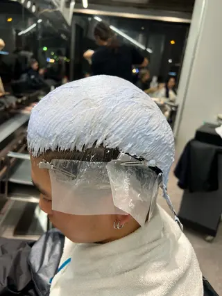 ショート カラー 堀江 /木下椋麻のヘアスタイル