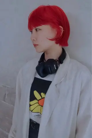 ショート カラー THOiRY栄所属・三宅航平 モデル募集⭐️のヘアスタイル