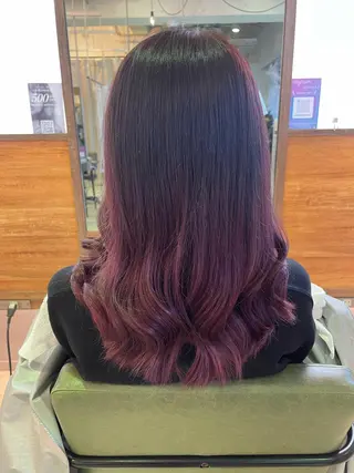 セミロング 💐宮坂 歩💐のヘアスタイル