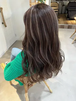 ロング ココルアナ 豊中美容室のヘアスタイル