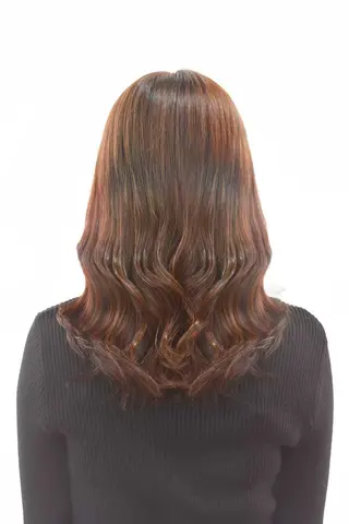 ミディアム 韓国ヘア🇰🇷 Misuzuのヘアスタイル