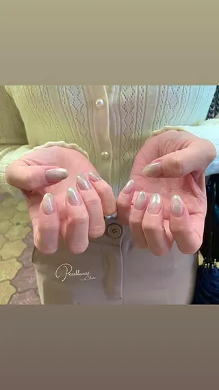 ネイル ゆびのさき所属・shiho /Petillantのネイルデザイン