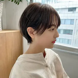 ショート カラー おぐらみゆう 🍎ボブ/ショートのヘアスタイル