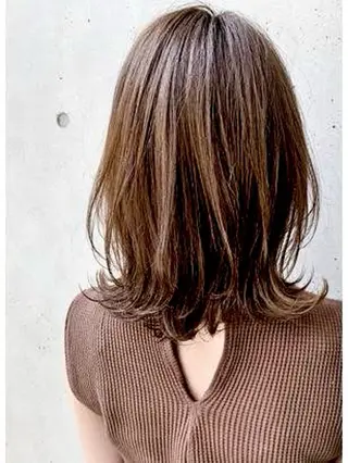 ミディアム アミーベル🧸🧡 廿日市本店のヘアスタイル