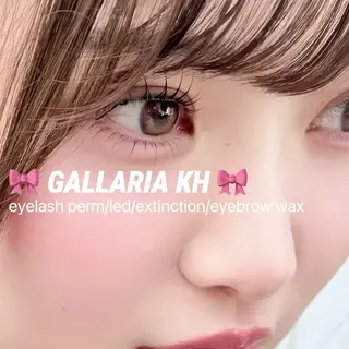 パーマ GALLARIA Eyedesign KH店所属・ガレリアKH店 Nakayamaのマツエク・マツパデザイン