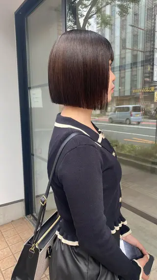 ショート RURI韓国ボブ 🇰🇷タッセルボブのヘアスタイル