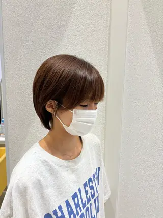 ショート 🩶米澤 美月🩶のヘアスタイル
