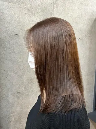 カラー すずき さくやのヘアスタイル
