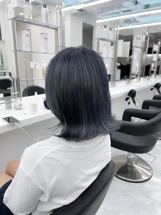 カラー 艶髪/韓国レイヤー 🤍Houtoのヘアスタイル