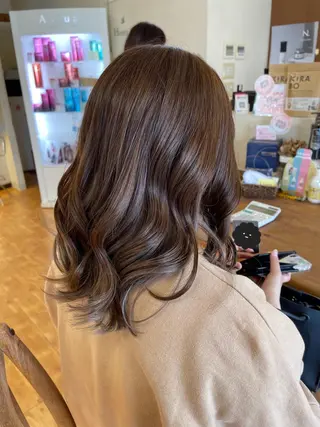 セミロング BALANCE vivi バランス ヴィヴィ所属・梶谷 和希のヘアスタイル