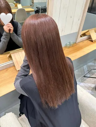 ロング カラー 髪質改善サロン Sea shinjuku所属・🫧韓国ミディアム カット🫧/ナナミのヘアスタイル