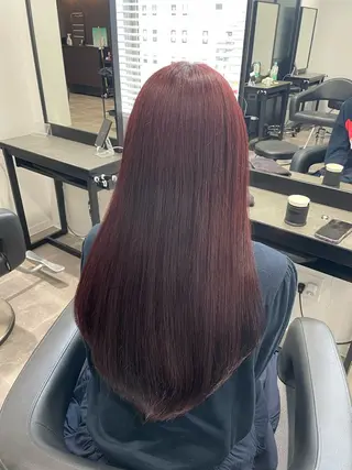 ロング カラー 🎀暖色/ラベンダー /paru🤍のヘアスタイル