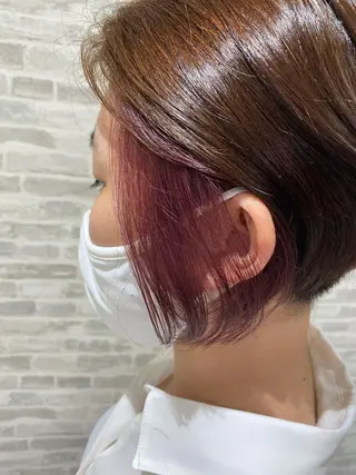 ショート ✨圧倒的ツヤ髪✨ 小野あすかのヘアスタイル