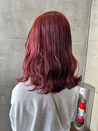 セミロング 🎀ダブルカラー hinata🎀のヘアスタイル