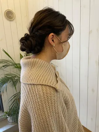 ヘアアレンジ ヒロミ/アレンジ/ アンニュイ/透け感のヘアスタイル