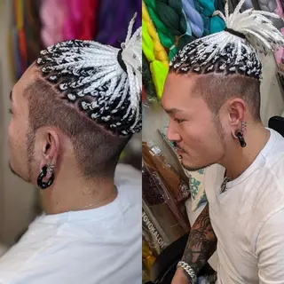 メンズ ミディアム scamp ★のヘアスタイル