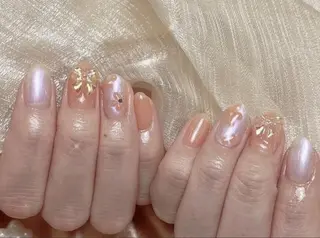 ネイル 🎀彩羽チップ 長さだし専門🎀のネイルデザイン