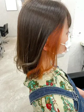 ミディアム someya 🥀のヘアスタイル