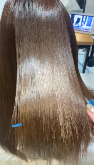 セミロング パーマ 縮毛矯正✖️似合わせ 🌻ヒトミのヘアスタイル