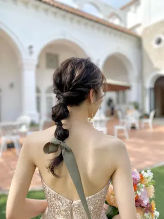 ロング ヘアアレンジ 鈴木 沙羅のマツエク・マツパデザイン