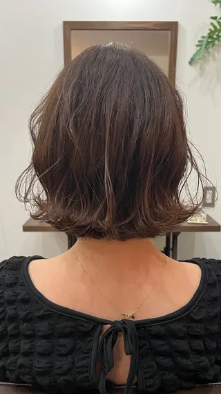 ミディアム vottan hair design（ボタンヘアーデザイン）所属・ボタン 華澄のヘアスタイル