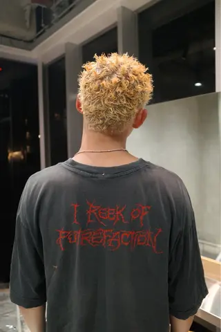 ショート メンズ 山口 ヒロトのヘアスタイル