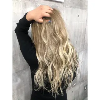 カラー ヘアアレンジ SHURI❤️🔥 中/韓mix ♡のヘアスタイル