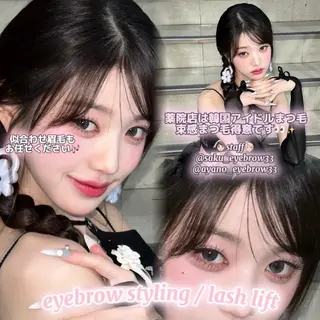 マツエク・マツパ アイブロウ33 薬院店2のマツエク・マツパデザイン