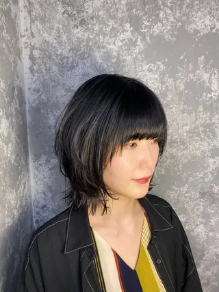 ショート ハイライト/カット ひより🎀🎀のヘアスタイル