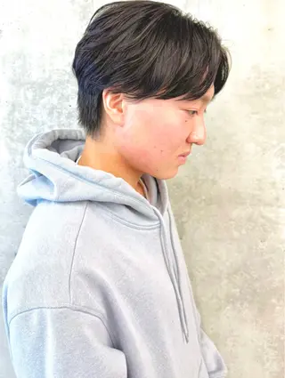 ショート Lounge×MORIO Ikebukuro所属・安齋 大樹 /くびれショートのヘアスタイル