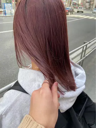 カラー miri‥ yuaのヘアスタイル